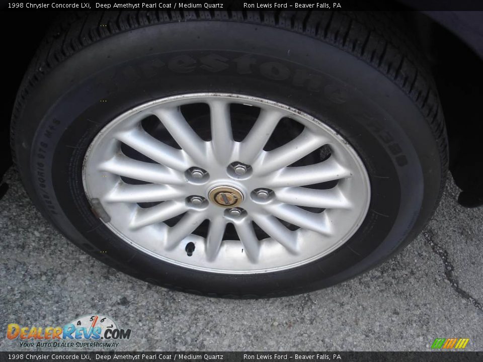 1998 Chrysler Concorde LXi Deep Amethyst Pearl Coat / Medium Quartz Photo #13