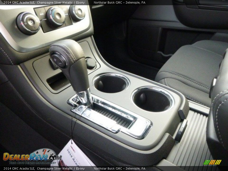 2014 GMC Acadia SLE Champagne Silver Metallic / Ebony Photo #17