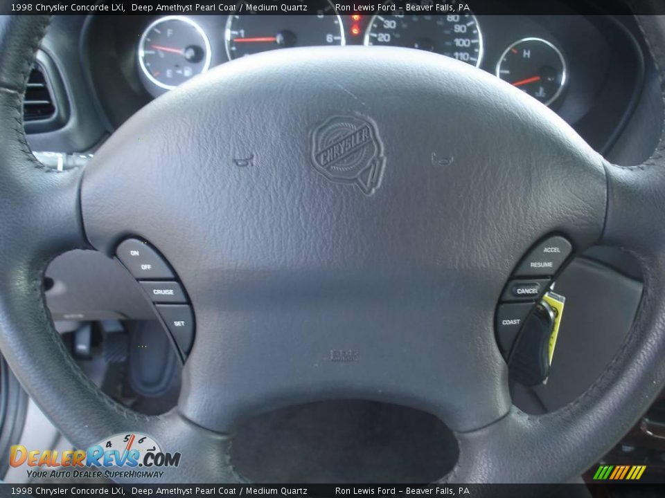 1998 Chrysler Concorde LXi Deep Amethyst Pearl Coat / Medium Quartz Photo #24