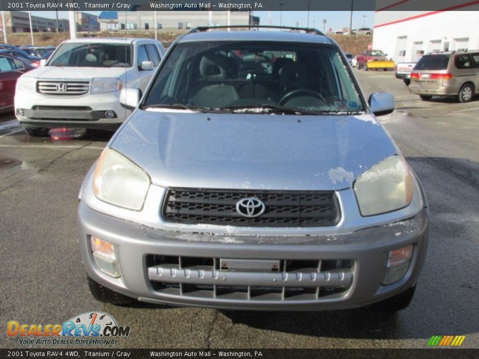 2001 Toyota RAV4 4WD Titanium / Gray Photo #3