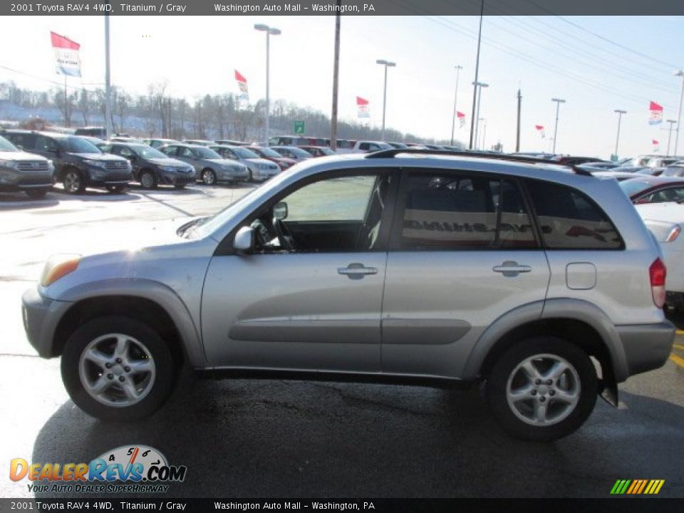 2001 Toyota RAV4 4WD Titanium / Gray Photo #5