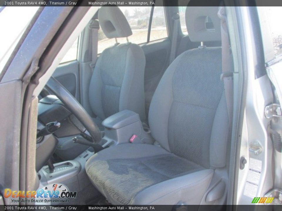 2001 Toyota RAV4 4WD Titanium / Gray Photo #13