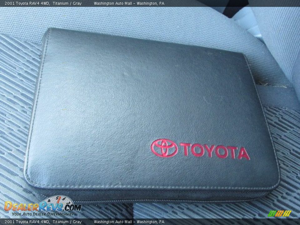 2001 Toyota RAV4 4WD Titanium / Gray Photo #18