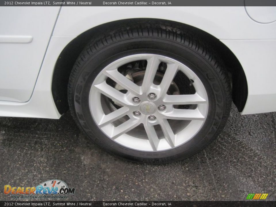 2012 Chevrolet Impala LTZ Summit White / Neutral Photo #5