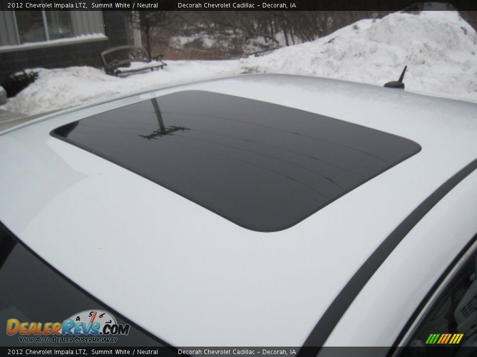 2012 Chevrolet Impala LTZ Summit White / Neutral Photo #6