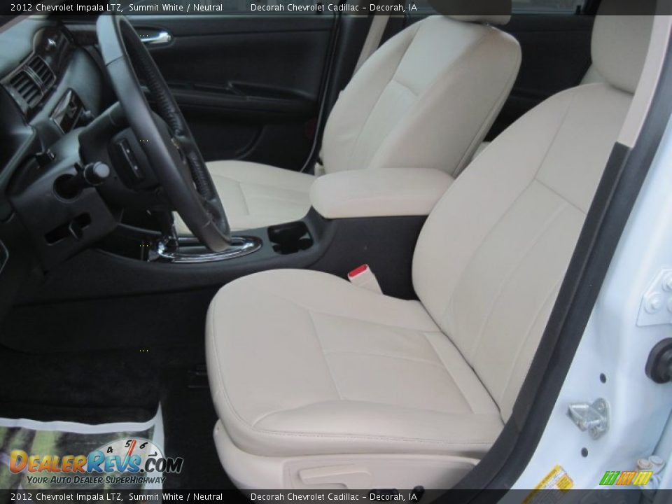 2012 Chevrolet Impala LTZ Summit White / Neutral Photo #7