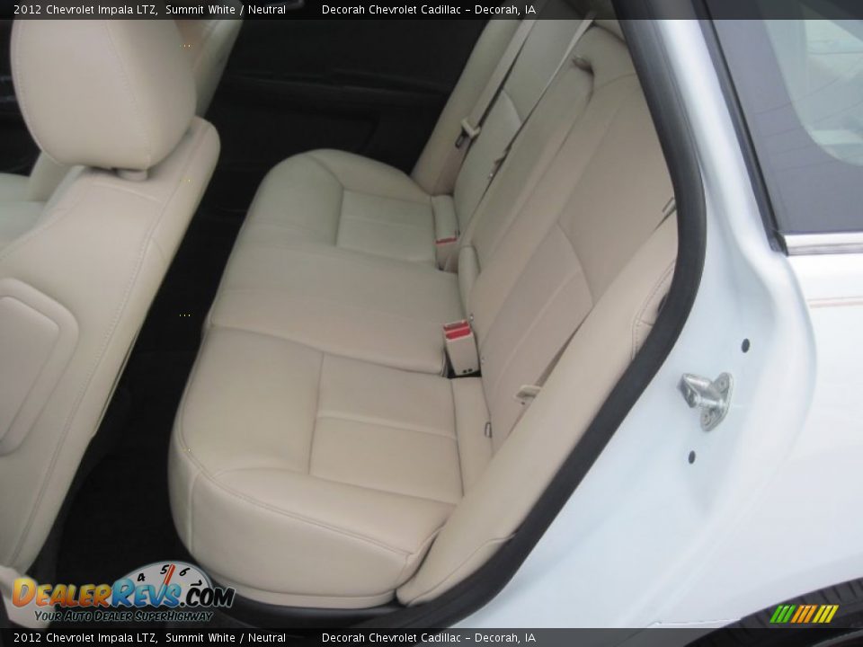 2012 Chevrolet Impala LTZ Summit White / Neutral Photo #8