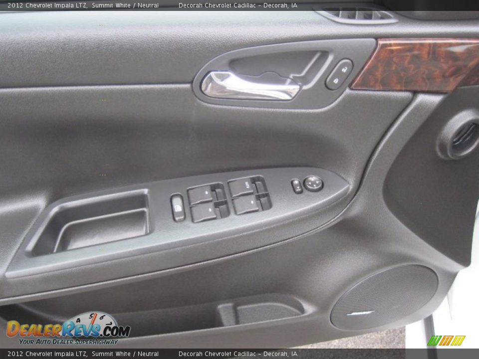 2012 Chevrolet Impala LTZ Summit White / Neutral Photo #10