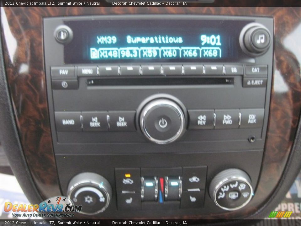 2012 Chevrolet Impala LTZ Summit White / Neutral Photo #11