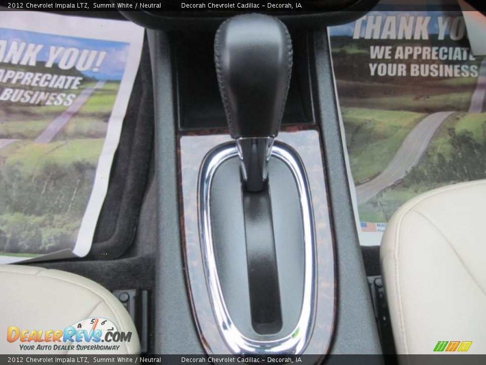 2012 Chevrolet Impala LTZ Summit White / Neutral Photo #12