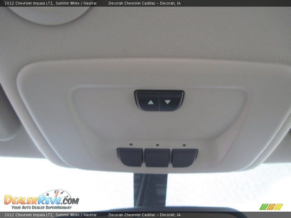 2012 Chevrolet Impala LTZ Summit White / Neutral Photo #14