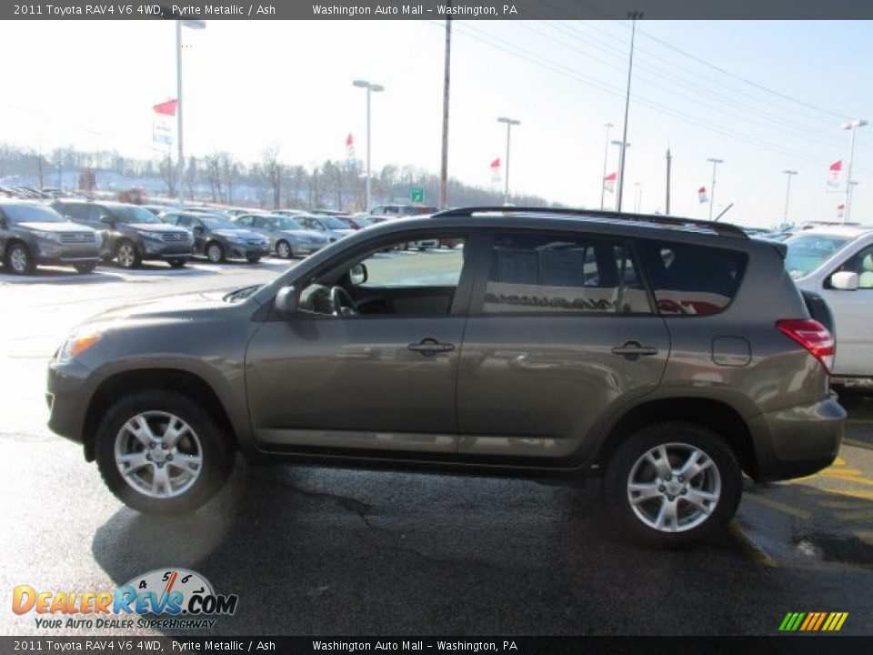 2011 Toyota RAV4 V6 4WD Pyrite Metallic / Ash Photo #6
