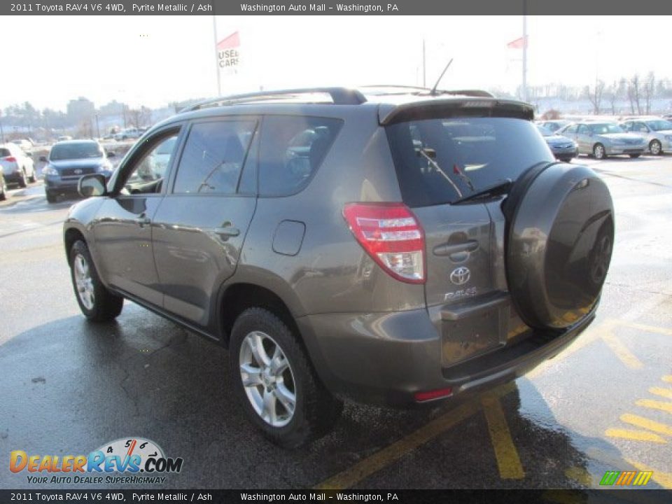 2011 Toyota RAV4 V6 4WD Pyrite Metallic / Ash Photo #7