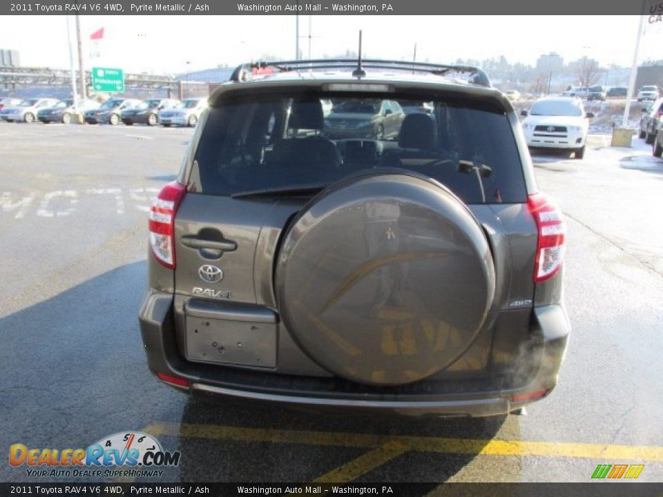 2011 Toyota RAV4 V6 4WD Pyrite Metallic / Ash Photo #8