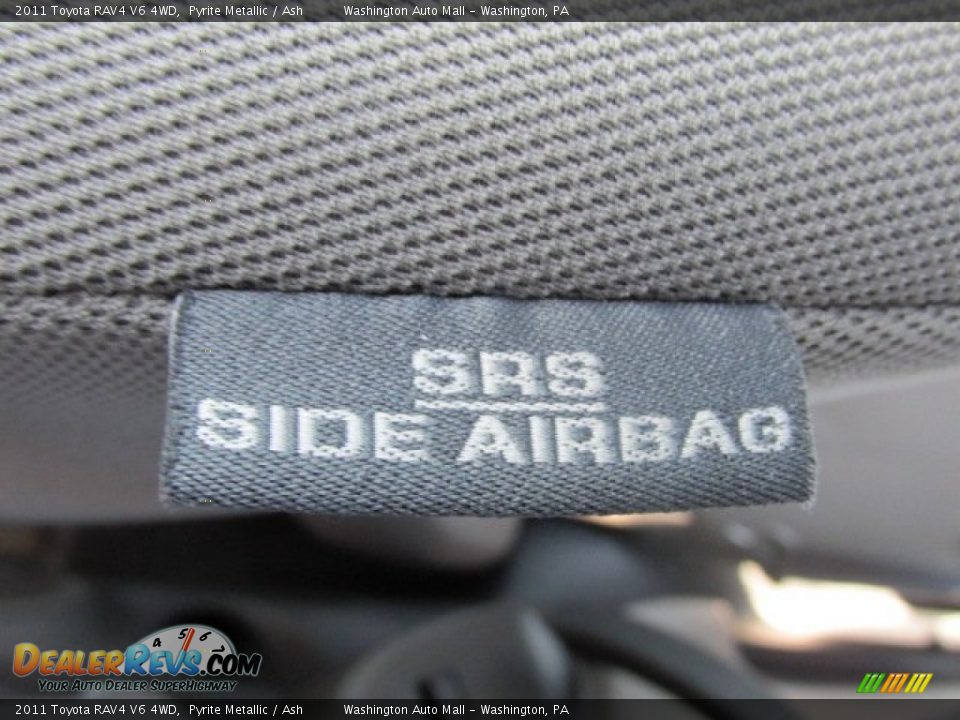 2011 Toyota RAV4 V6 4WD Pyrite Metallic / Ash Photo #12
