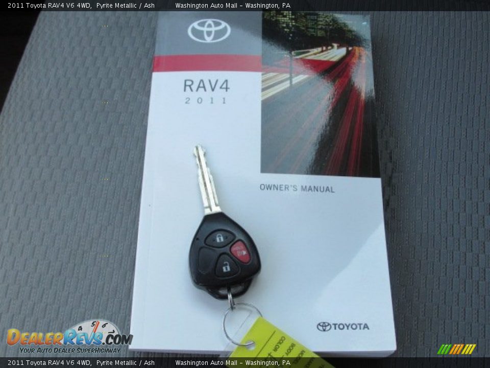 2011 Toyota RAV4 V6 4WD Pyrite Metallic / Ash Photo #18