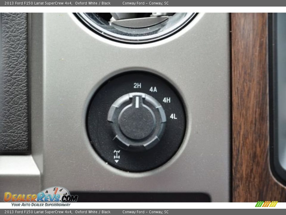 2013 Ford F150 Lariat SuperCrew 4x4 Oxford White / Black Photo #18