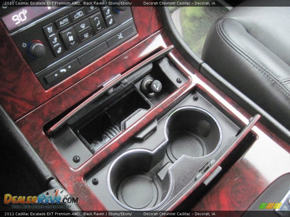 2011 Cadillac Escalade EXT Premium AWD Black Raven / Ebony/Ebony Photo #18