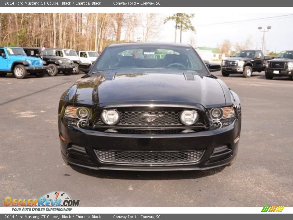 2014 Ford Mustang GT Coupe Black / Charcoal Black Photo #2