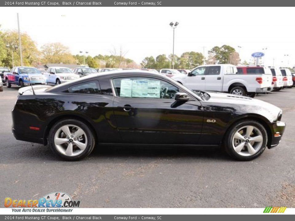 2014 Ford Mustang GT Coupe Black / Charcoal Black Photo #4