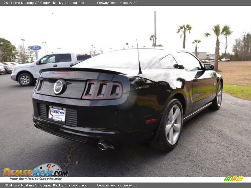 2014 Ford Mustang GT Coupe Black / Charcoal Black Photo #5