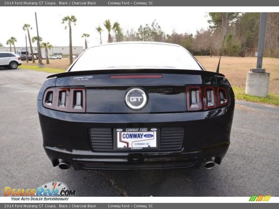 2014 Ford Mustang GT Coupe Black / Charcoal Black Photo #6