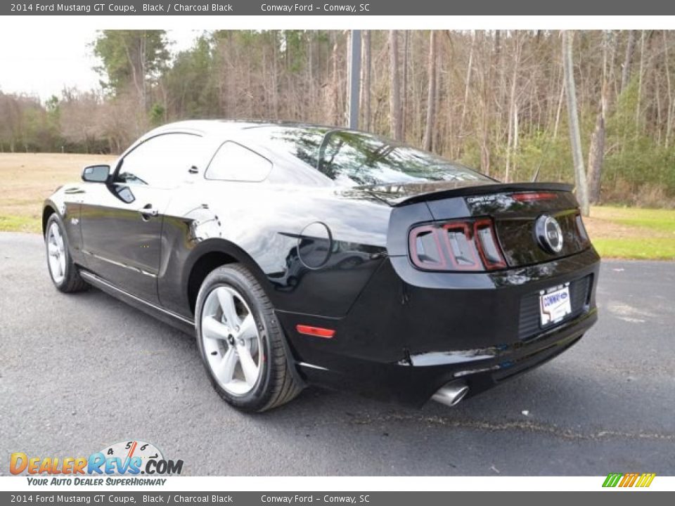 2014 Ford Mustang GT Coupe Black / Charcoal Black Photo #7