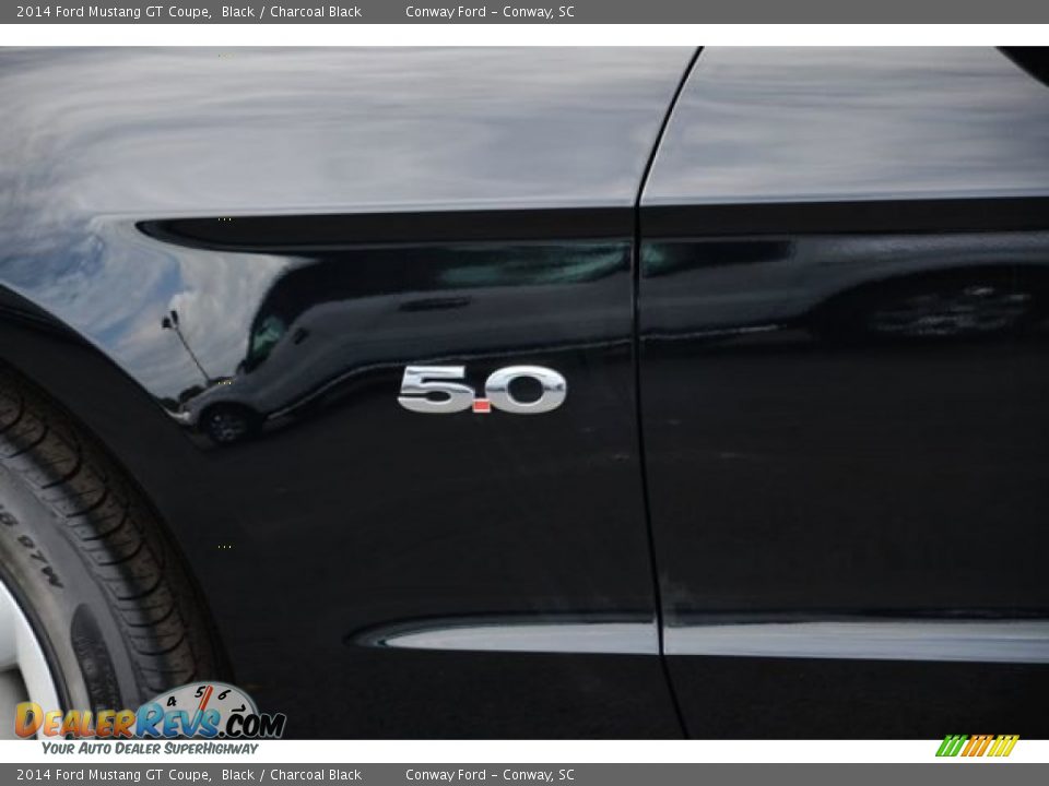 2014 Ford Mustang GT Coupe Black / Charcoal Black Photo #10