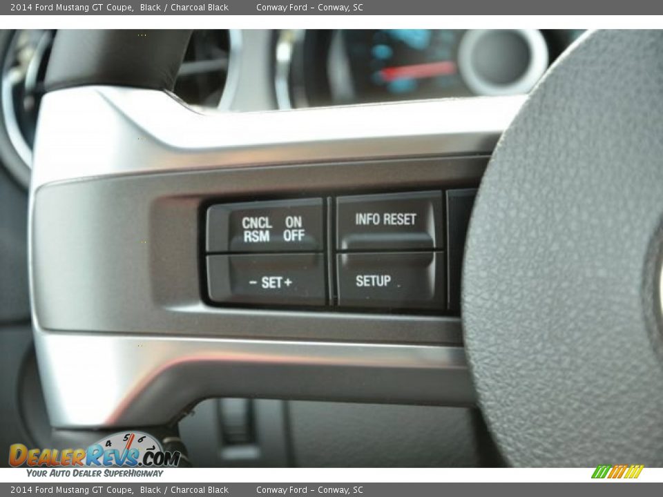 2014 Ford Mustang GT Coupe Black / Charcoal Black Photo #17