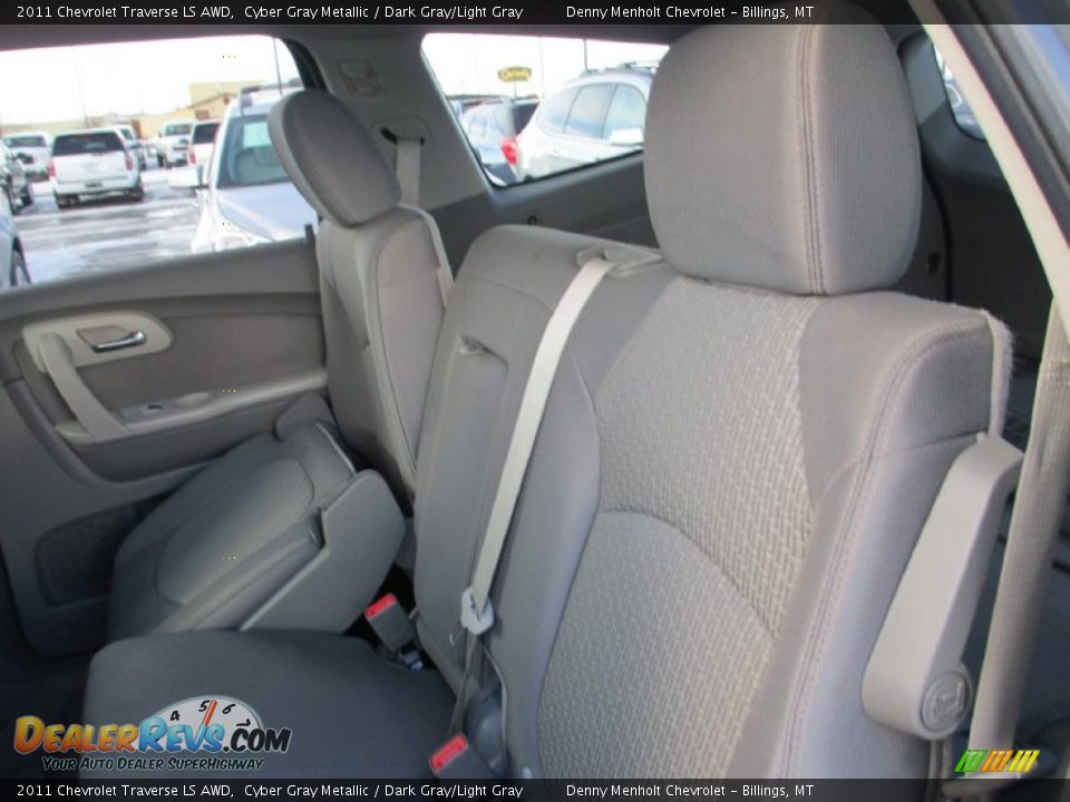 2011 Chevrolet Traverse LS AWD Cyber Gray Metallic / Dark Gray/Light Gray Photo #5