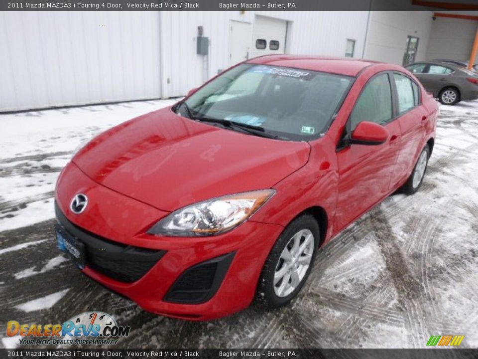 2011 Mazda MAZDA3 i Touring 4 Door Velocity Red Mica / Black Photo #2