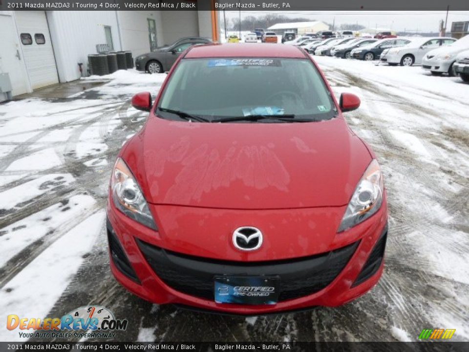 2011 Mazda MAZDA3 i Touring 4 Door Velocity Red Mica / Black Photo #3