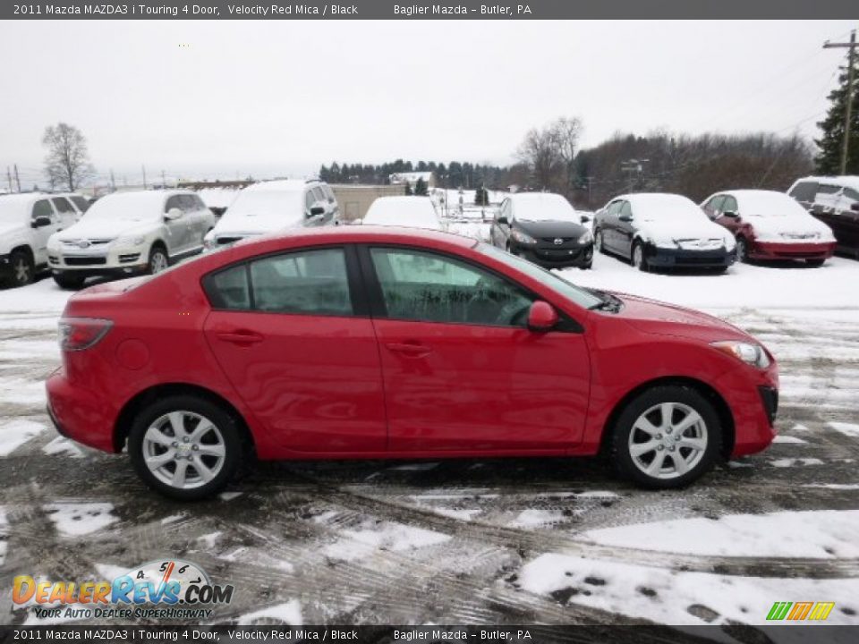 2011 Mazda MAZDA3 i Touring 4 Door Velocity Red Mica / Black Photo #5