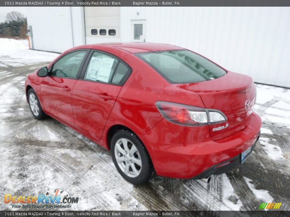 2011 Mazda MAZDA3 i Touring 4 Door Velocity Red Mica / Black Photo #8