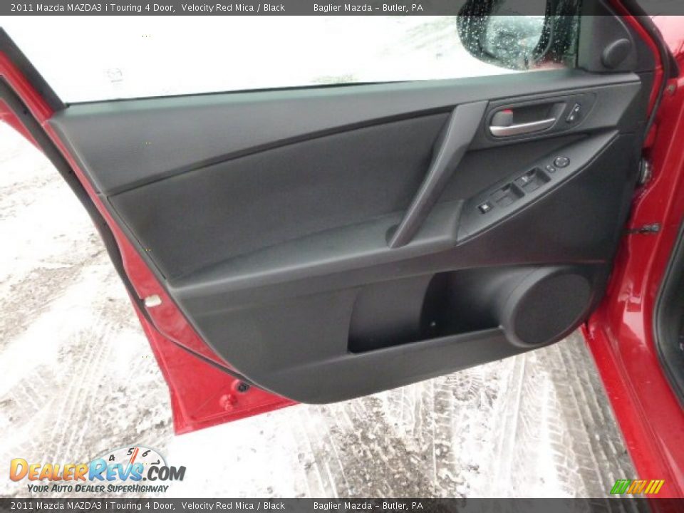 2011 Mazda MAZDA3 i Touring 4 Door Velocity Red Mica / Black Photo #11