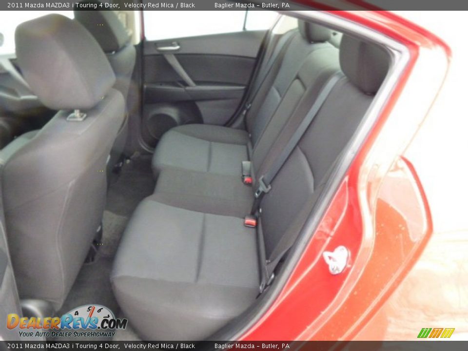 2011 Mazda MAZDA3 i Touring 4 Door Velocity Red Mica / Black Photo #12