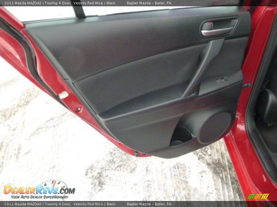 2011 Mazda MAZDA3 i Touring 4 Door Velocity Red Mica / Black Photo #13
