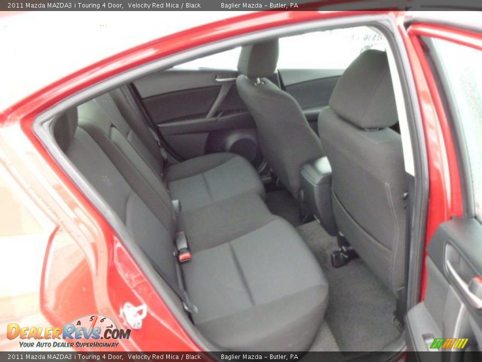 2011 Mazda MAZDA3 i Touring 4 Door Velocity Red Mica / Black Photo #15