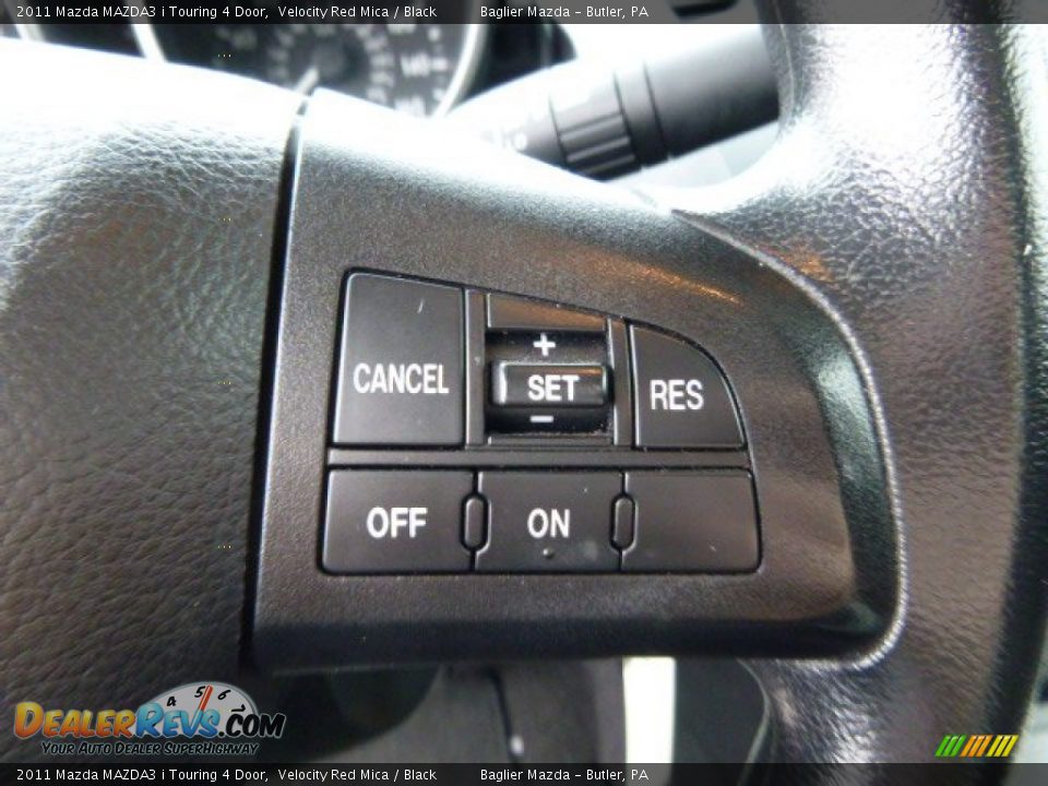 2011 Mazda MAZDA3 i Touring 4 Door Velocity Red Mica / Black Photo #23