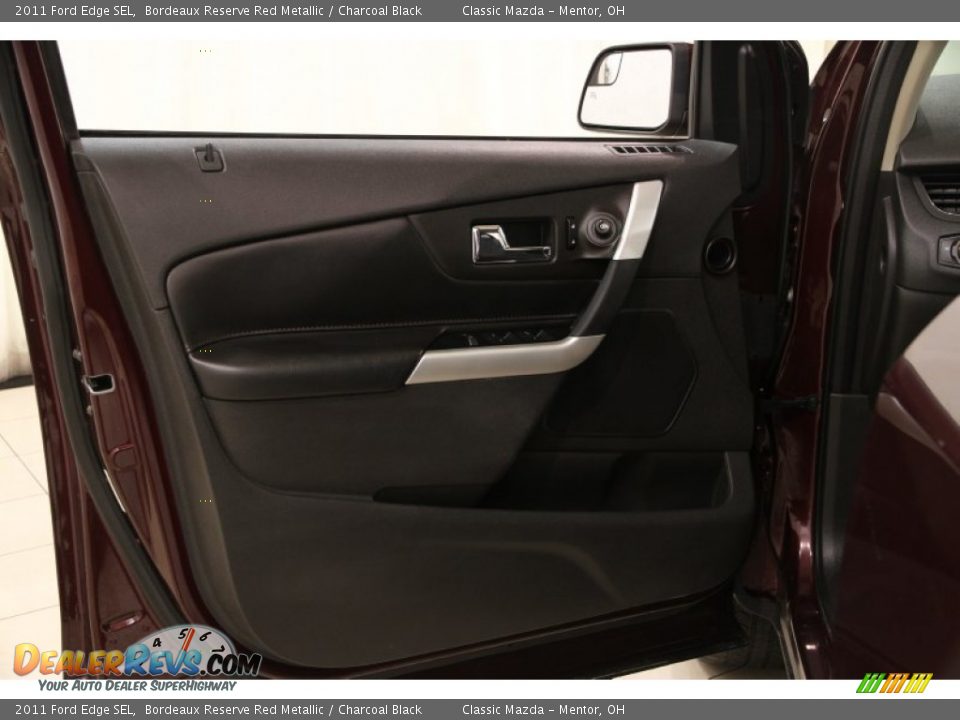2011 Ford Edge SEL Bordeaux Reserve Red Metallic / Charcoal Black Photo #4