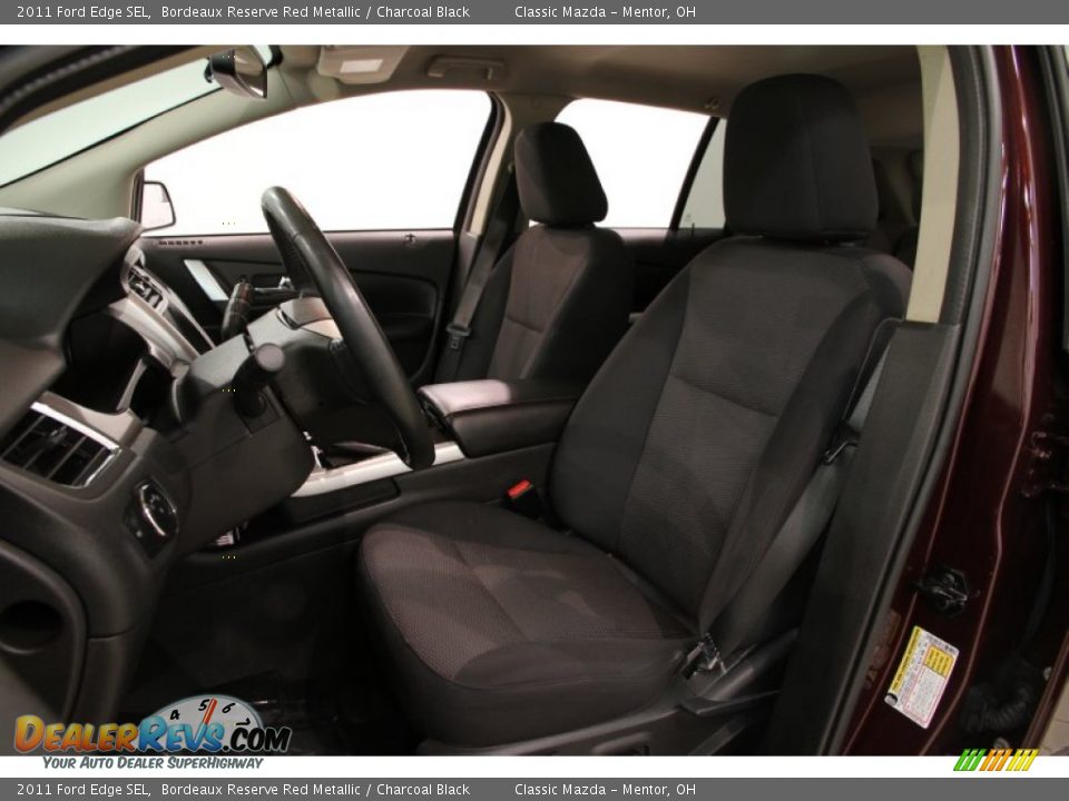 2011 Ford Edge SEL Bordeaux Reserve Red Metallic / Charcoal Black Photo #5