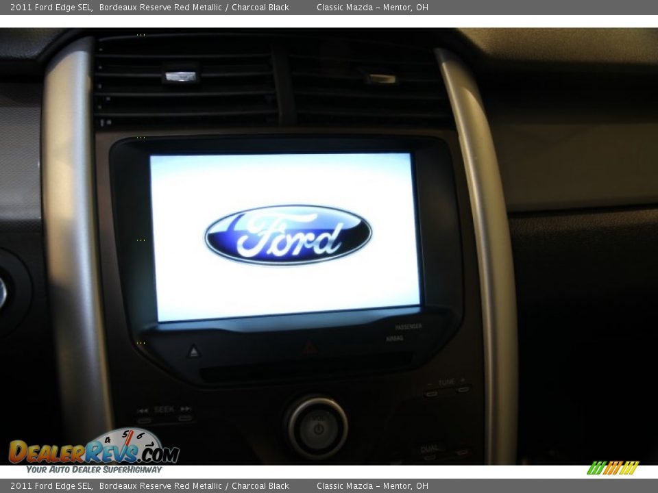 2011 Ford Edge SEL Bordeaux Reserve Red Metallic / Charcoal Black Photo #8