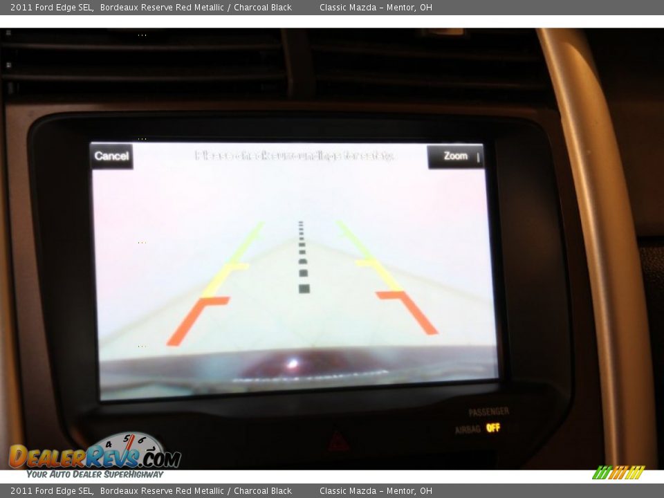 2011 Ford Edge SEL Bordeaux Reserve Red Metallic / Charcoal Black Photo #14