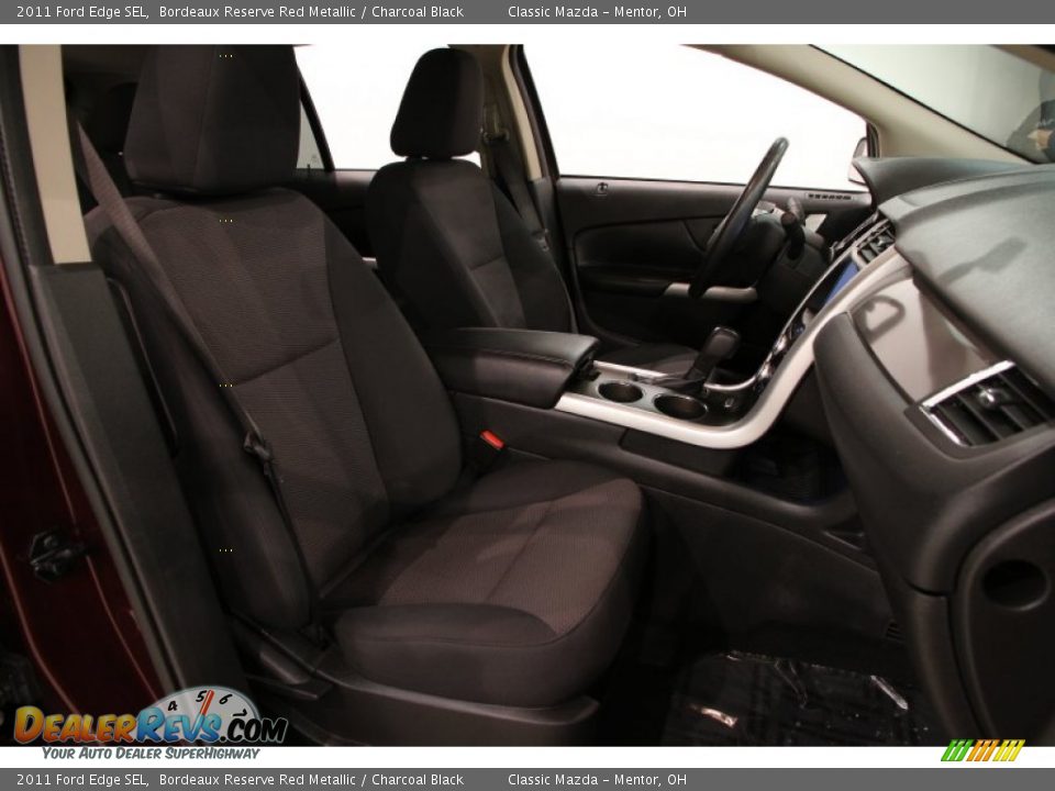 2011 Ford Edge SEL Bordeaux Reserve Red Metallic / Charcoal Black Photo #15