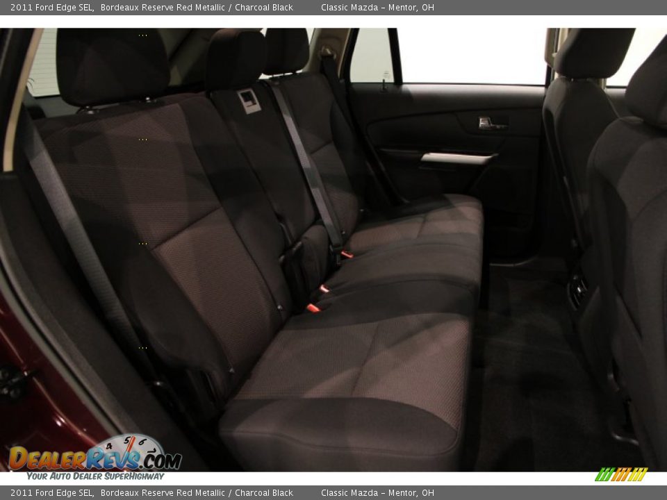 2011 Ford Edge SEL Bordeaux Reserve Red Metallic / Charcoal Black Photo #16
