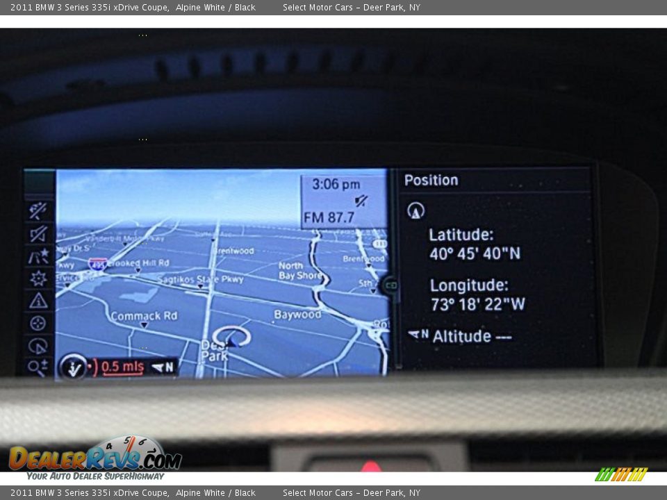 2011 BMW 3 Series 335i xDrive Coupe Alpine White / Black Photo #9