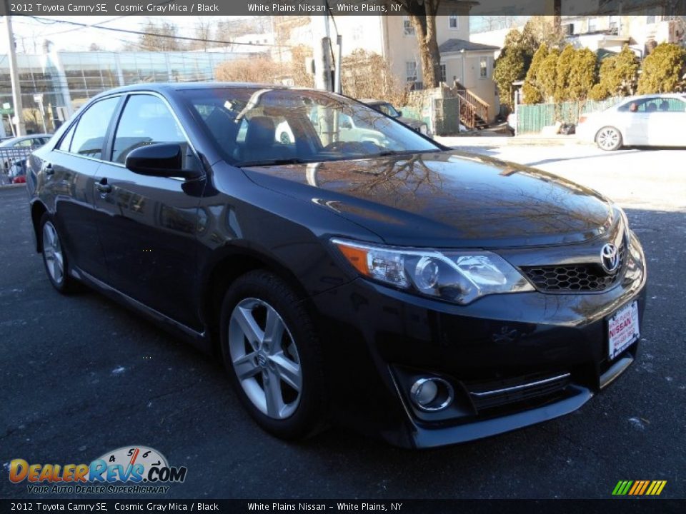 2012 Toyota Camry SE Cosmic Gray Mica / Black Photo #1
