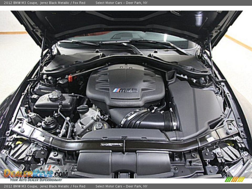 2012 BMW M3 Coupe Jerez Black Metallic / Fox Red Photo #13