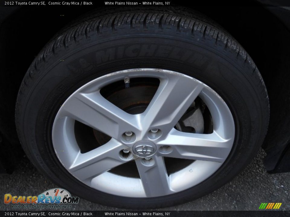 2012 Toyota Camry SE Cosmic Gray Mica / Black Photo #3