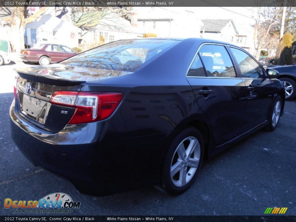 2012 Toyota Camry SE Cosmic Gray Mica / Black Photo #4